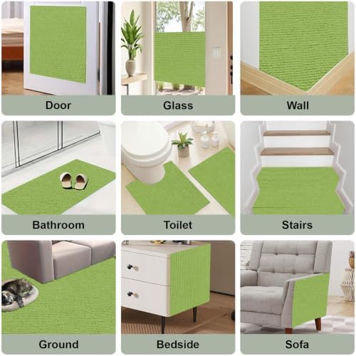 Cat Scratch Couch Furniture Protector from Cat Claws, Green, 39.3x15.8In - Image 6