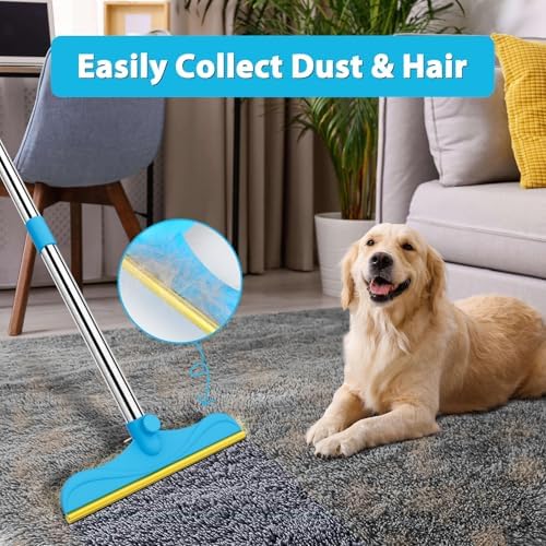 Carpet Rake for Pet Hair Removal Tool, 3 Pcs Dog Cat Hair Remover - Image 2