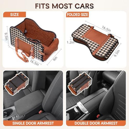 TKYZ Center Console Dog Car Seat for Small Dogs,for Car/SUV/Small Truck - Image 6