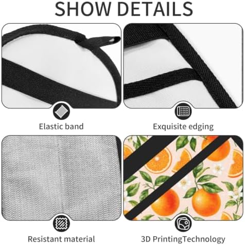 Oranges Pet Hair Removal Glove Brush Pet Hair Remover Tool for Carpet - Image 4