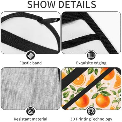Oranges Pet Hair Removal Glove Brush Pet Hair Remover Tool for Carpet - Image 4