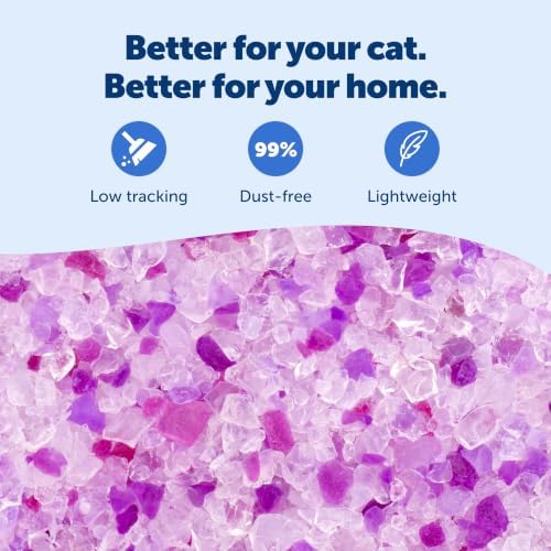 PetSafe ScoopFree Premium Crystal Litter, Lavender Scent, 8Lb Bag, 3 Pack - Image 5