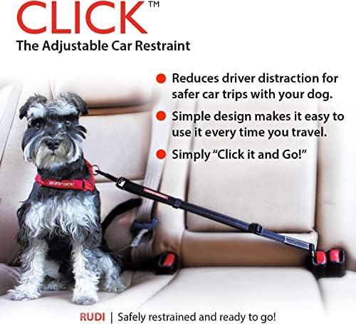 EzyDog Click - Dog Seat Belt Car Restraint - 17in - 26in - Image 4