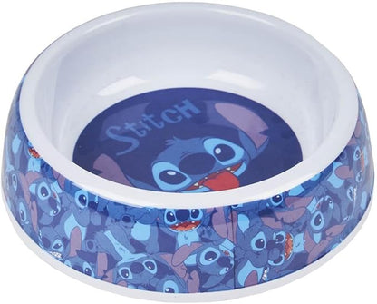 CERDÁ LIFE'S LITTLE MOMENTS - Stitch Dog Feeder - Disney Office License - A Fun Touch for Your Dog's Meals