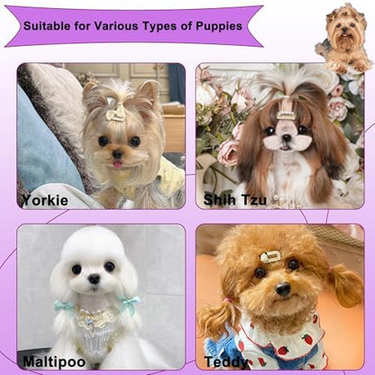Puppy Brush for Small Dogs - Soft Dog Brush (Light Purple) - Image 7