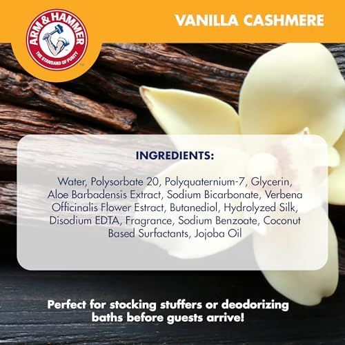 Arm & Hammer Odor Control Pet Grooming Gift Set, Cashmere Vanilla, 8 Fl Oz - Image 4
