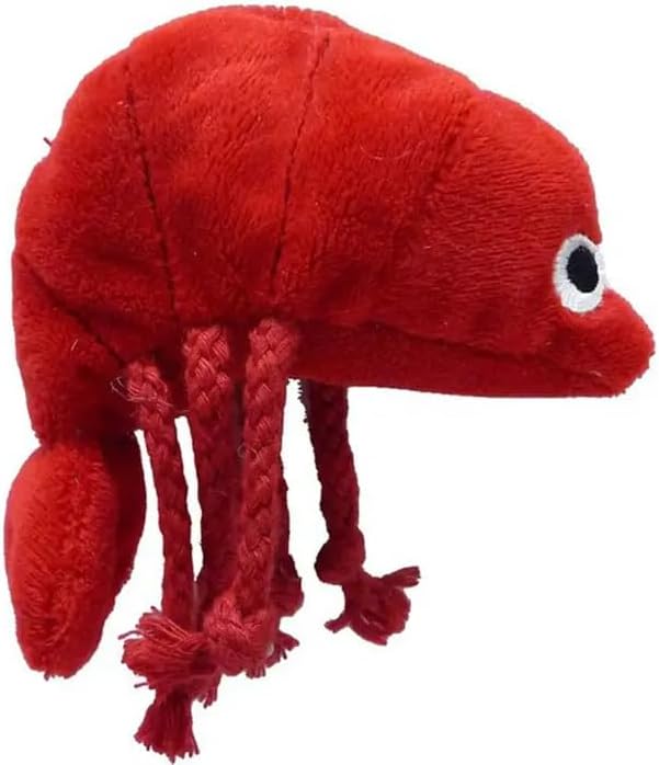 Mad Cat Pouncin' Prawn Catnip & Silvervine Cat Toy, Pack of 1