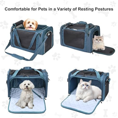 EliteField Deluxe Soft Pet Carrier for Cats and Dogs (3-Year Warranty) - Image 2