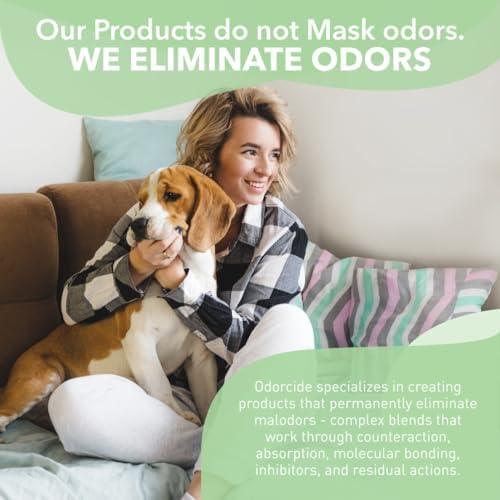Odorcide Odor Eliminator Concentrate: Odor Eliminator for Strong Odor on Carpets, Hardwood & More - Smoke, Sweat & Pet Odor Eliminator for Home w/Non-Enzymatic Formula, 64 oz - Image 5