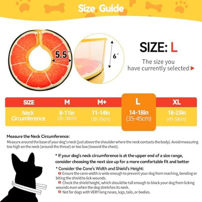 Upgraded Inflatable Dog Cone Collar to Stop Licking, Soft Dog Donut Collar - Image 3