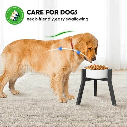 2Pack Elevated Dog Bowl Stand for Large Dogs, Adjustable Width 7-10.6", Raised Food Water Bowl Stand, Bowl NOT Included - Image 5