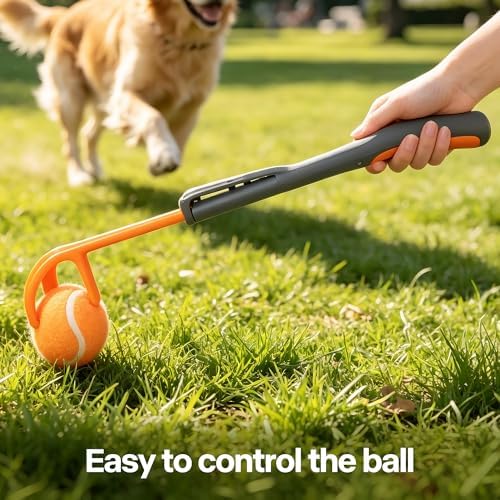 PAWISE Dog Ball Launcher Dog Fetch Toy Dog Tennis Ball Thrower (Large) - Image 4