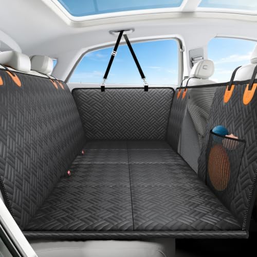 PROZAR Dog Car Seat Cover for Back Seat, Hard Bottom Back Seat Extender by Unknown