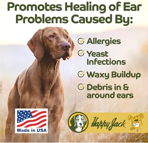 HAPPY JACK Dog Ear Wipes with Aloe, 100 Ct - Image 6