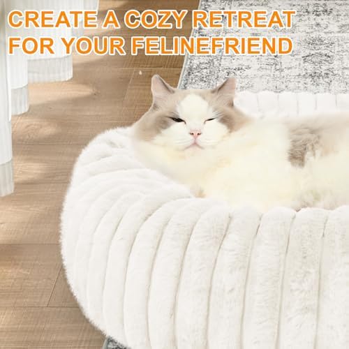 Washable Extra Large Dog Bed,Puppy Kitten Beds for Small Dogs(White,XXL) - Image 5