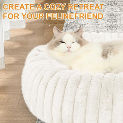 Washable Extra Large Dog Bed,Puppy Kitten Beds for Small Dogs(White,XXL) - Image 5