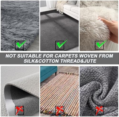 B-Land Carpet Rake for Pet Hair Removal, Reusable Carpet Scraper for Rug - Image 6