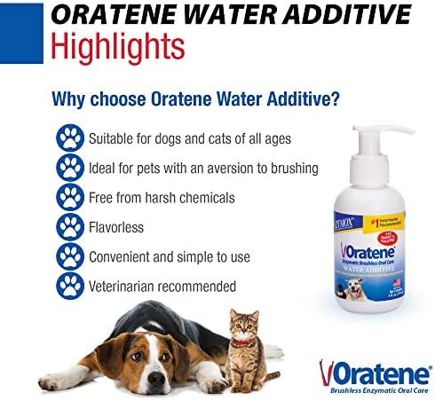 PET King Brands Zymox Oratene Water Additive Enzymatic Brushless Oral Care, 4 Ounces - Image 3