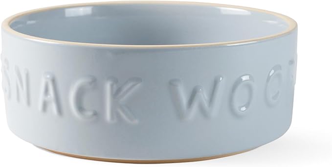 Fringe Studio Treat Words Medium Stoneware Pet Bowl, PetShop Collection (479104)