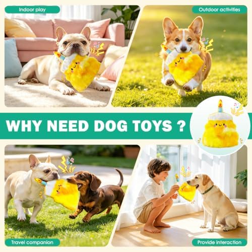 Fuufome Plush Cake Dog Toy - Image 5