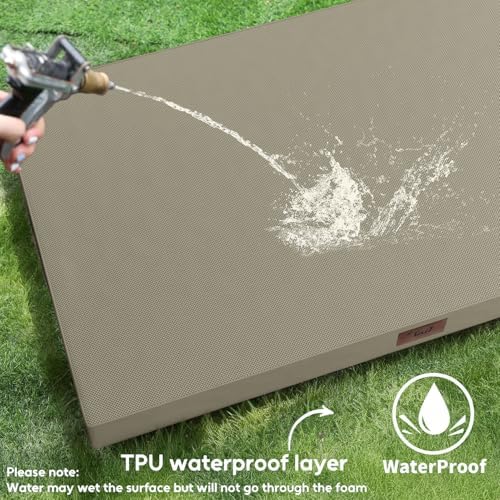 Waterproof Orthopedic Outdoor Dog Bed XL for Extra Large Dogs - Image 4