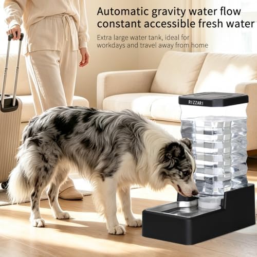 RIZZARI 10L Dog Water Bowl Dispenser:Large Capacity for Multiple Dogs - Image 5