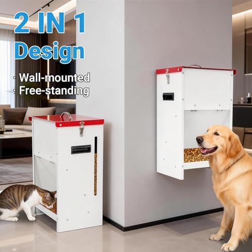 Automatic Dog Feeder - 25LBS Capacity Auto Gravity Dispenser - Image 5