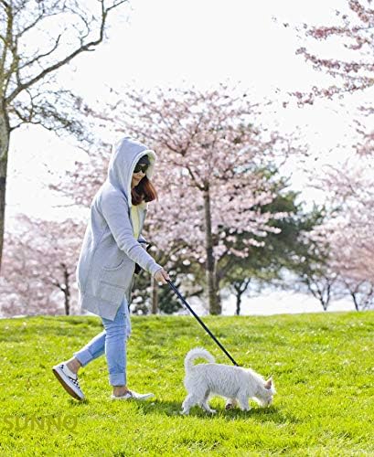 6FT Reflective Dog Leash for Large&Medium and Small Dogs,Nylon Leashes for Walking and Training,6 Foot Leash with D Ring, 6 FT (1 inch X 6FT, Black)