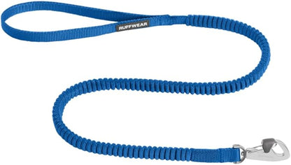 Ruffwear, Trail Runner Leash, Compact and Lightweight Stretch Webbing, Locking Crux Clip, Blue Pool, Large