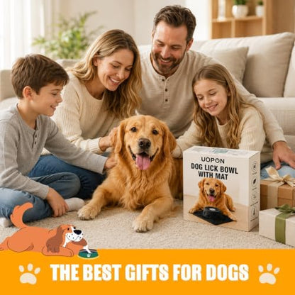 Slow Feeder Dog Bowl with Rolling Ball, 2 in 1 Dog Lick Bowl with Mat - Image 7