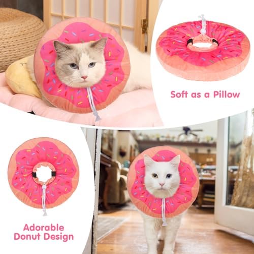BEAUTYZOO Cat Cone Collars Soft, Cat Donut Recovery E Collar After Surgery - Image 6
