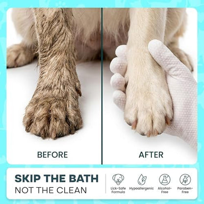 Uproot Clean Pet Grooming Gloves: Deodorizing & Grooming, 3-Month Supply - Image 5