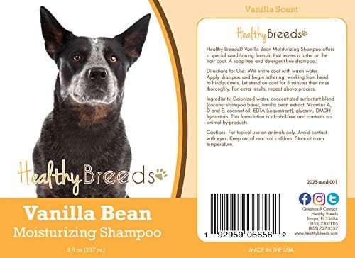 Healthy Breeds Australian Cattle Dog Vanilla Bean Moisturizing Shampoo 8 oz - Image 2