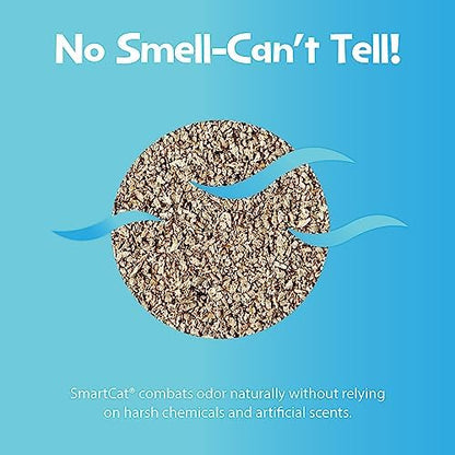 SmartCat All Natural Clumping Cat Litter, 20 Pound (320oz 1 pack) - Alternative to Clay and Pellet Litter - Chemical and 99% Dust Free - Unscented and Lightweight - Image 5