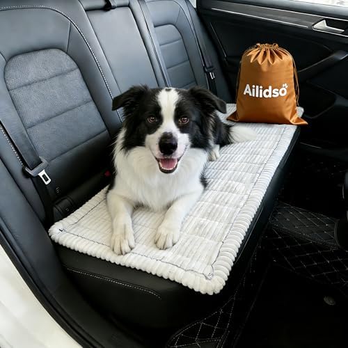 Soft Plush Dog Car Seat Cover & Sofa Protector, Non-Slip Mat (23.6''×70'') by Ailidso