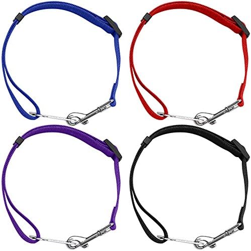 YuCool Dog Seat Belt,4 Piece Set Dog Car Adjustable Seatbelts for Vehicle Nylon Pet Safety Heavy Duty & Elastic Car Harness for Dogs - Image 2