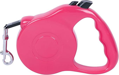Retractable Dog Leash 16ft, Tangle-Free Expandable Leash for Medium Dogs Up to 33lbs, Easy-Adjust Lock & Anti-Slip Handle for Safe Walks