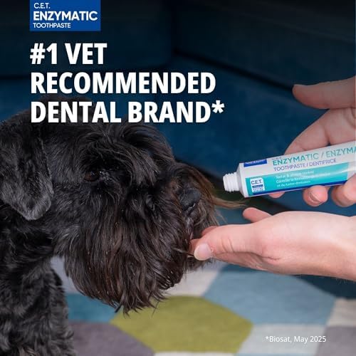 C.E.T. Oral Hygiene Kit for Cats, Seafood flavor Toothpaste with Toothbrush - Image 2
