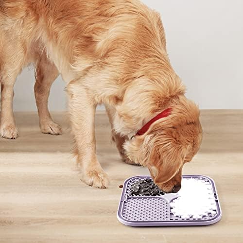 Coomazy Lick Mat for Dogs Cat Slow Feeder Lick Mat with Suction Cups 2 Pack - Image 6