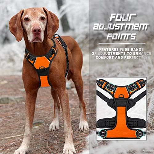 BARKBAY Dog Harness No Pull for Large Dogs Front Back Clips,Dog Vest - Image 6