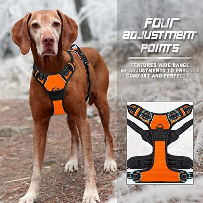 BARKBAY Dog Harness No Pull for Large Dogs Front Back Clips,Dog Vest - Image 6
