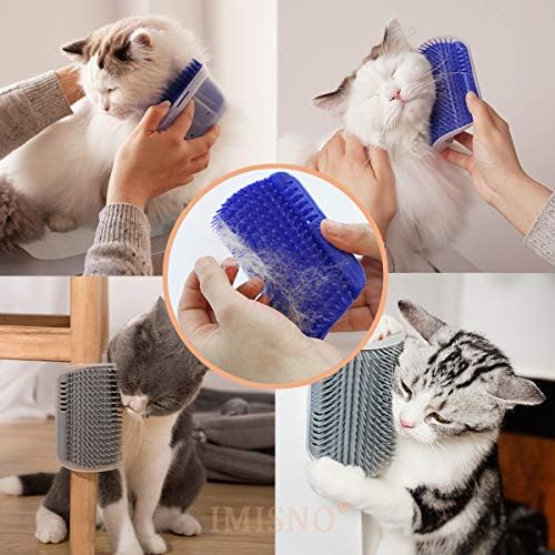 Cat Self Groomer with Catnip Pouch,Cats Corner Grooming for Kitten - Image 6
