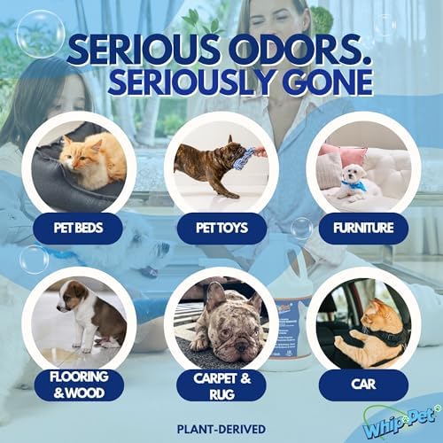 Whip-Pet Pet Odor Eliminator and Stain Remover - Enzymatic Cleaner for Dog Urine and Carpet Odor Eliminator - Pet Odor Remover - 128 fl oz / 3.78L - Image 4