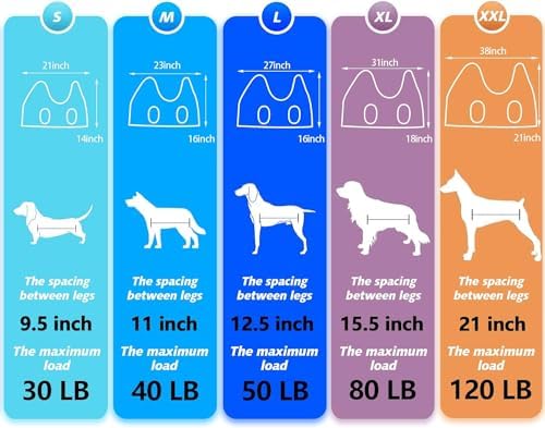 Ateson Pet Grooming Hammock, Dog Grooming Harness for Nail Trimming, XL - Image 2