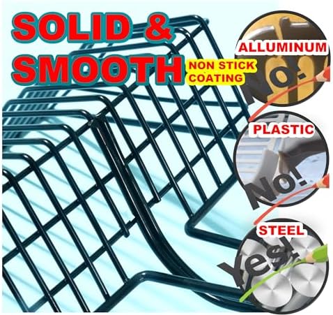 QUALIALL Metal Cat Litter Scoop, Fast Kitty Box Pooper Scooper with Holder, Deep Large Shovel, Upgraded with Flat Head and a Comfy Thumb Hole in Long Handle - Image 3