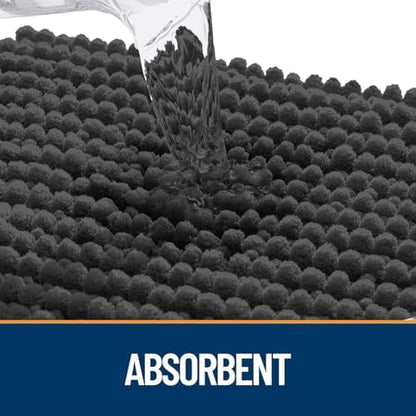 OLANLY Dog Door Mat for Muddy Paws 47x17, Extra Absorbent Chenille Mud Mat - Image 4