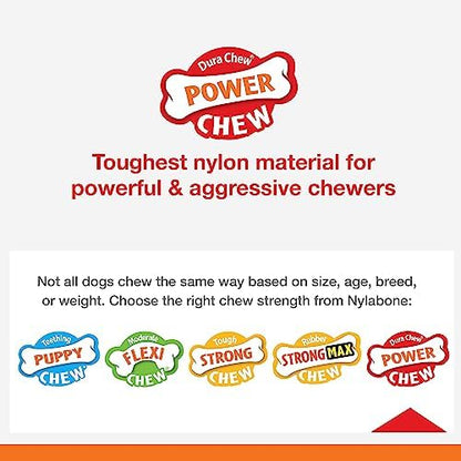Nylabone Textured Ring Power Chew Toy for X-Large Dogs 50+ lbs - Image 4