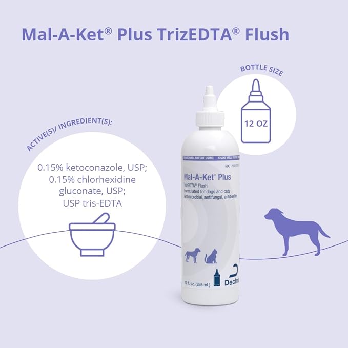 Mal-A-Ket Plus TrizEDTA Flush, 12 oz