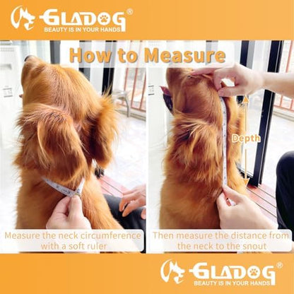 Soft Dog Cone Collar, 2 PCS (for Exact Size) Flexible Plastic Cone for Dogs After Surgery, Dog Recovery Collar, Adjustable E-Collar for Large/Medium/Small Dogs Cat, Comfy Elizabethan Collar (XL) - Image 3