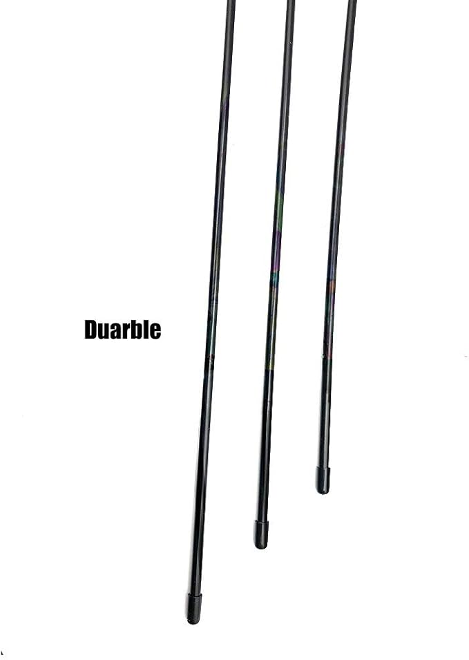 IUHKBH Cat Wand, 4 PCS Interactive Feather Stick Flexible Kitten Wand Safe Cat Teaser Wand for Indoor, All Breed Sizes